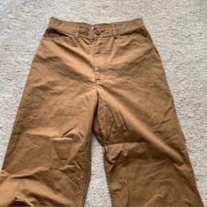 Aritzia Community Pant Wide Leg Cropped